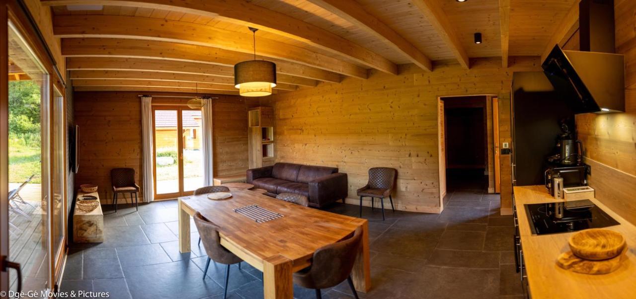 Les Jardins Du Herisson Chalet 2 Bonlieu Exterior photo
